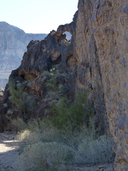 Slot canyon cliff