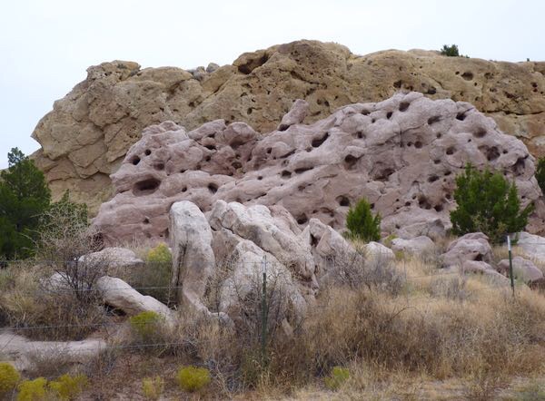 Rocks with holes