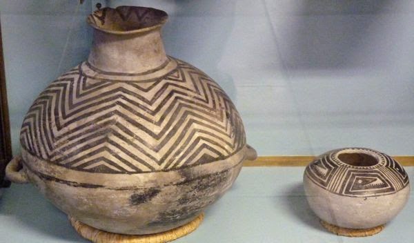 Ancient native pots