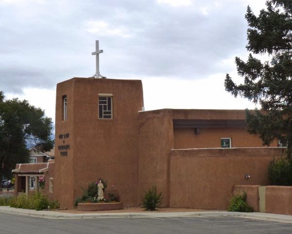 Catholic church in Taos NM