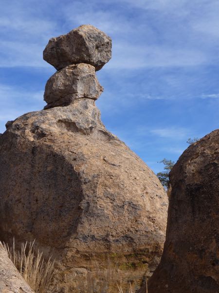 Rocks balanced