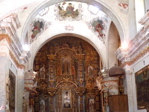 Decorative inside of main church