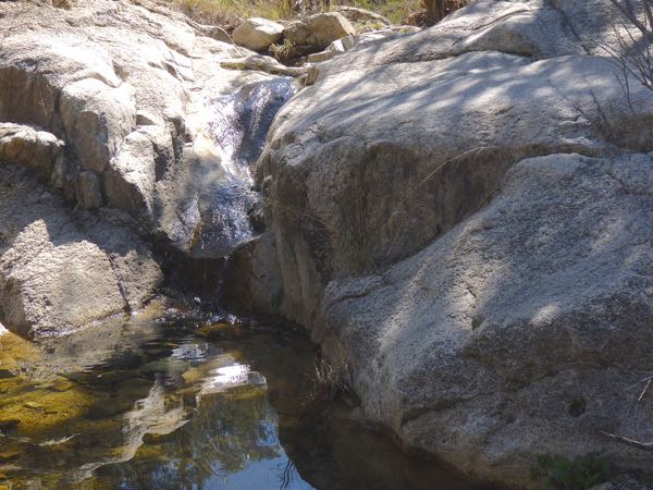 Rocks, spring, cascade