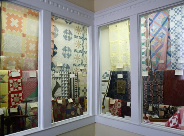 Quilts display