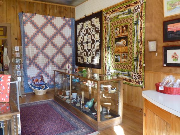 Quilts, gift shop